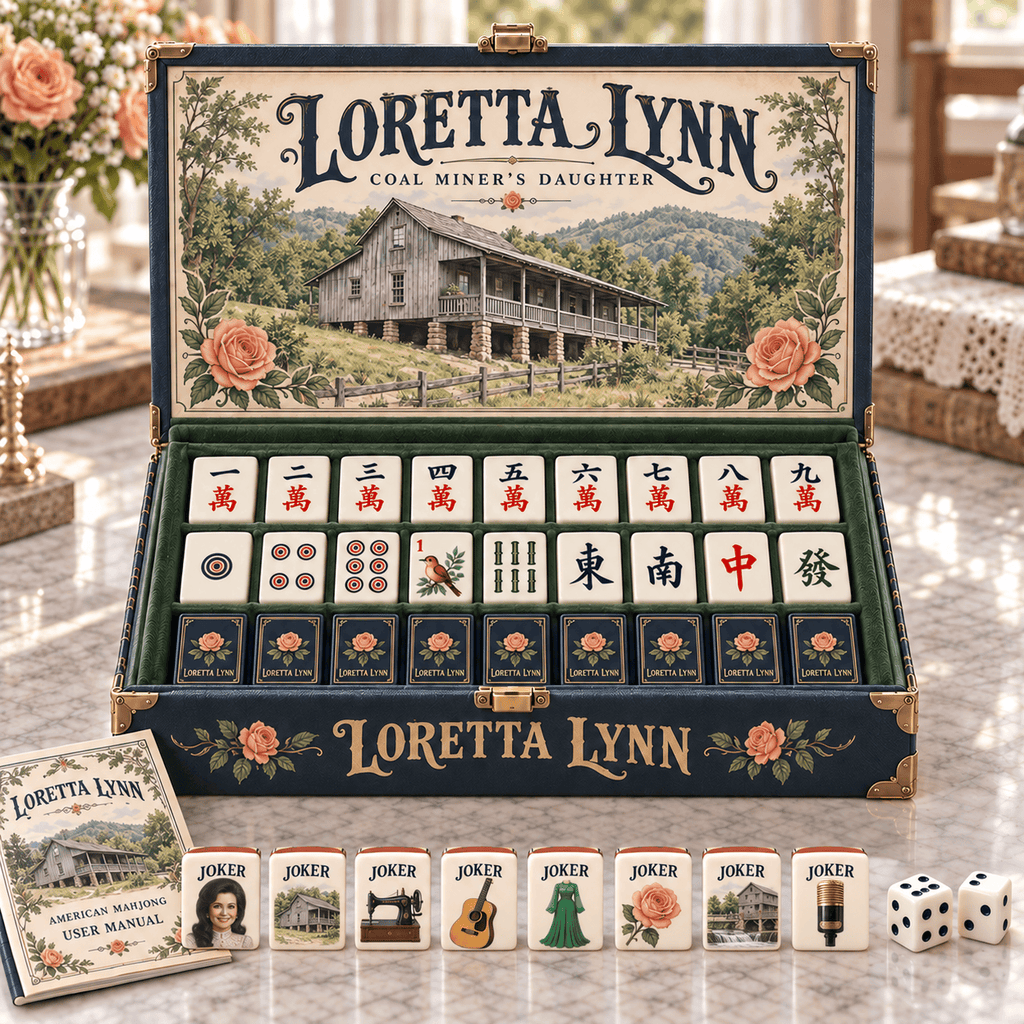 Premium LTL Mahjong Tiles Set TTMH